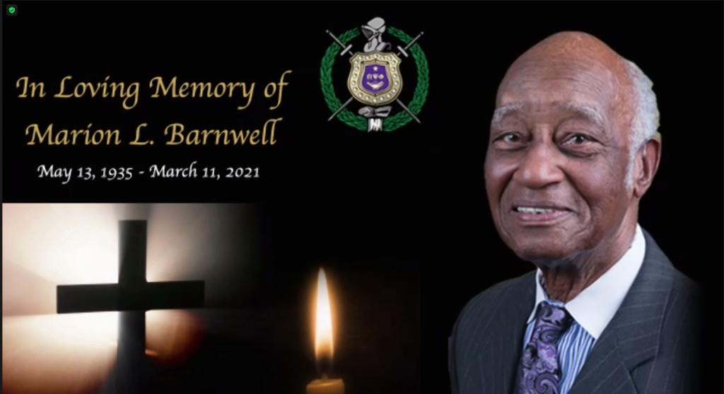 Marion "Barney" Barnwell Memorial Fairfaxcountyques
